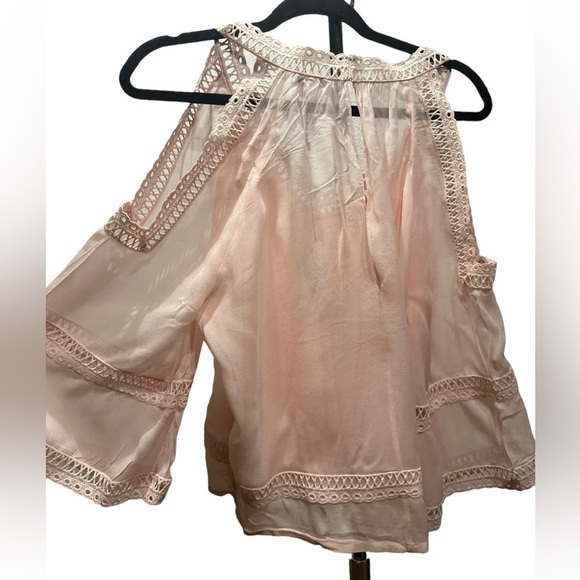 Rebecca Minkoff light pink blouse size S - Picture 5 of 13